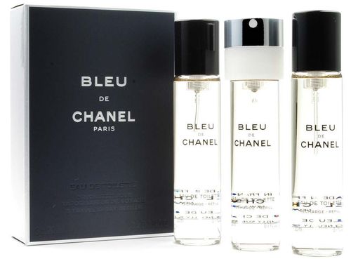 Chanel Bleu de Chanel 3x 20 ml. Twist & Spray